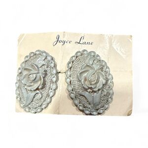 Joyce Lane Vintage Clip On Earrings